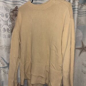 GAP Light Tan Knit Pullover